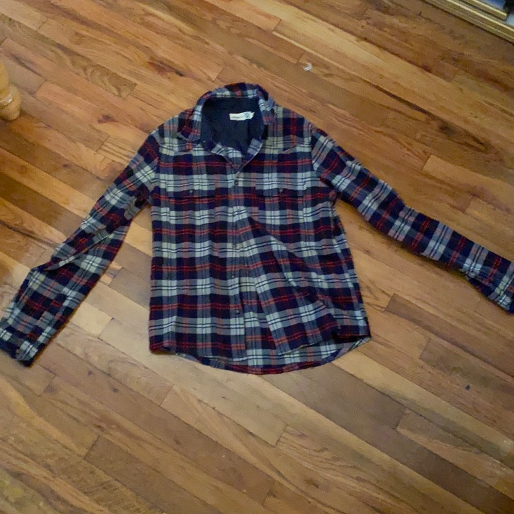 Plaid Button Down - image 1
